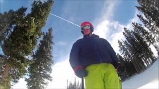 preview picture of video 'Skiing Aspen Mountain gopro'