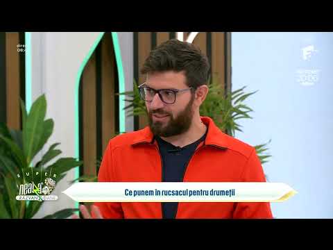 Ce punem în rucsacul pentru drumeţii | Sfaturi oferite de lulian Zaharia