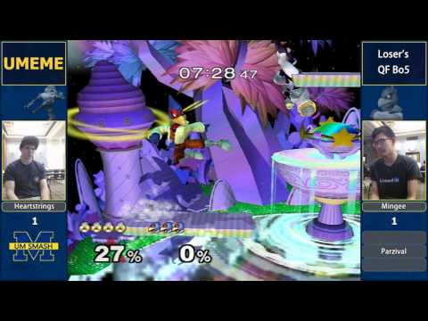 UMeMe 52 - Heartstrings (Sheik) vs Mingee (Falco) - LQF