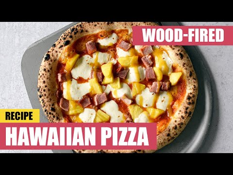 Wood-Fired HAWAIIAN PIZZA Recipe with Neapolitan Poolish Dough