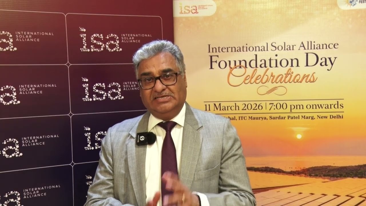 ISA Foundation Day | Message from Sanjay Seth, Senior Director, Sustainable Infrastructure, TERI
