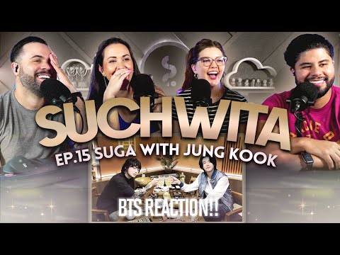 BTS "Suchwita Ep. 15 Suga with Jungkook + Noraebang Clip" Reaction - karaoke King 🤩 | Couples React