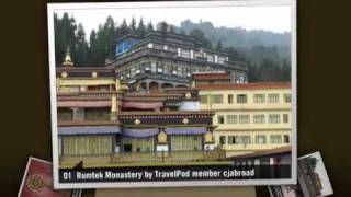 preview picture of video 'Rumtek Monastery - Sikkim, India'