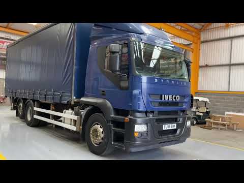 New In Stocklist For Sale: IVECO STRALIS 26 TONNE, 6X2 DEMOUNT CURTAINSIDER - 2010 - FJ59 EWK