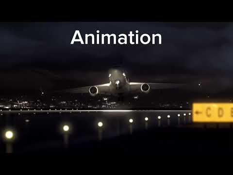 FedEx Express Flight 14 Crash Animation Vs Real Life