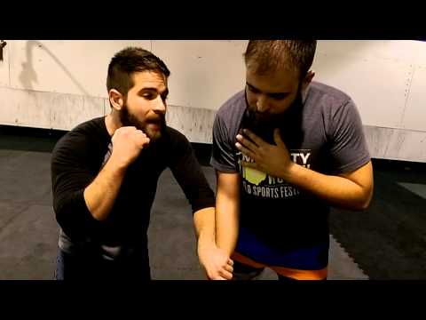 Defense against knife - backhand knife slash