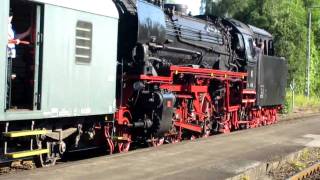 preview picture of video 'Fuchstalbahn 41018 Einfahrt Bahnhof Schongau'