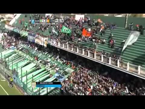 Gol de Cuero Banfield 1 - Crucero del Norte 0 (Primera División 2015)