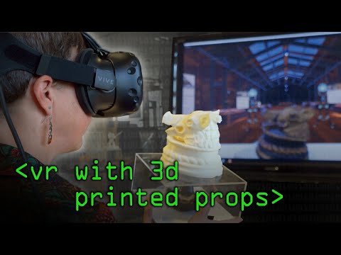 VR with 3D Printed Props - Computerphile