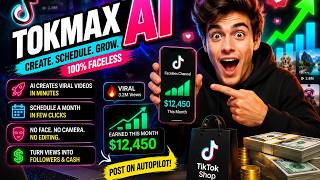 TokMax AI Review 🔥 Stop Struggling With TikTok! Create Faceless Videos Faster + All OTOs #TokMaxAI