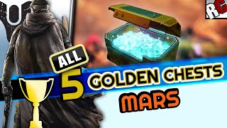 preview picture of video 'Destiny - GOLDEN CHESTS Mars - Achievement/Trophy Guide - All 5 gold chests locations'