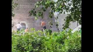 1e fase restauratie Korenmolen in Drunen