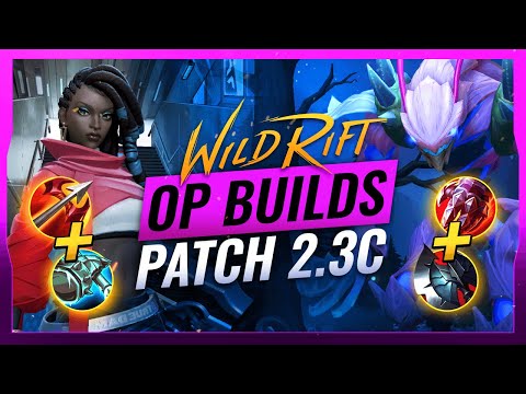 5 OP ITEM BUILDS on Patch 2.3C - Wild Rift (LoL Mobile)