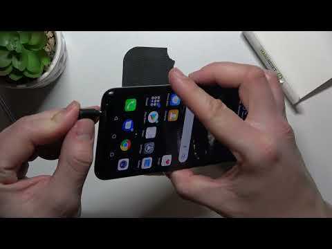 How to Plug Headphones Into Huawei Mate 20 Lite - Connect Headphones