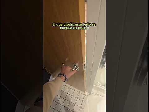 El que diseño este baño se merece un premio 😱