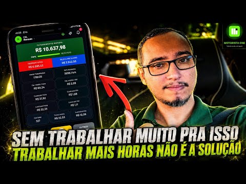 FATUREI R$10.637,98 trabalhando 7 HORAS por DIA com a UBER e 99Pop