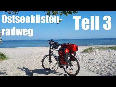 Ostseeküstenradweg Travemünde - Ahlbeck. (3.Etappe:  Kühlungsborn - Born (Darß))