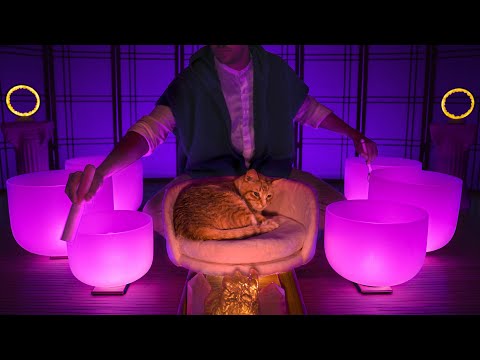 **PARASYMPATHETIC NERVOUS SYSTEM** Sound Bath | Reset Your Nervous System with Crystal Singing Bowls