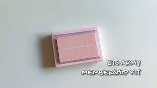 Download lagu [UNBOXING] BTS - GLOBAL  FANCLUB ARMY MEMBERSHIP KIT (2023) ASMR mp3