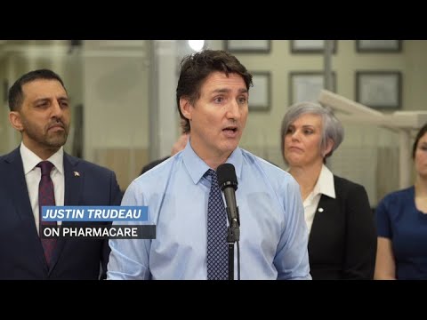 Prime Minister Justin Trudeau On Pharmacare