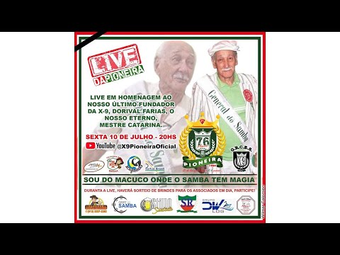 LIVE DA PIONEIRA - HOMENAGEM AO MESTRE CATARINA