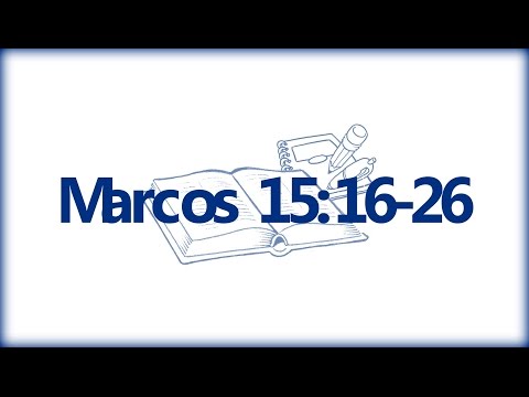 Su Palabra - Marcos 15:16-26 "Crucifixión y muerte de Jesús" Devocional de La Biblia