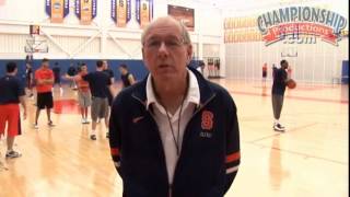 All Access Syracuse Basketball Practice with Jim Boeheim - Clip 2