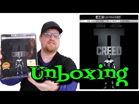 Creed II 4K UHD Steelbook Unboxing