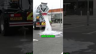 How Porous Pavements Drinks Water? #shorts