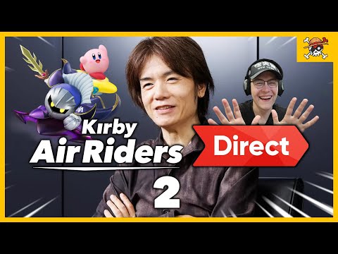 Kirby Air Riders Direct 2 - RogersBase Reacts