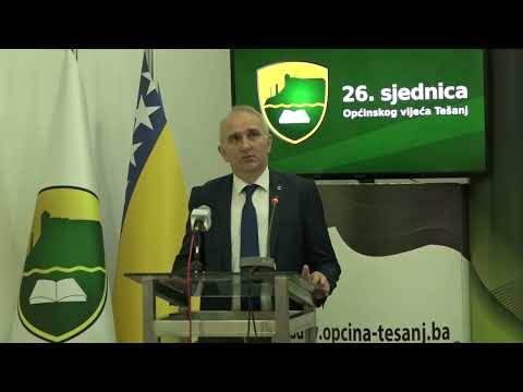 Tešanjska hronika 861 - Održana 26. sjednica Općinskog vijeća Tešanj