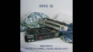 AMS RMX16 vs Klark-Teknik DN780 : 12 audio comparisons