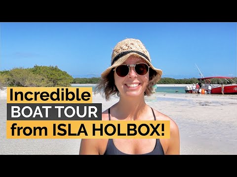 What to do in Holbox Mexico! | Super fun 3-points boat tour from Isla Holbox!