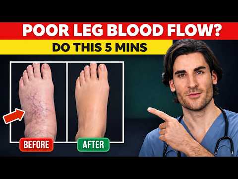 Poor Leg Circulation? 5-Minute Routine + 3 Best Foods for Your Legs