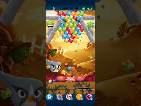 Angry birds pop bubble shooter level 377 NO BOOSTERS |# AngryBirdsPopBubbleShooter