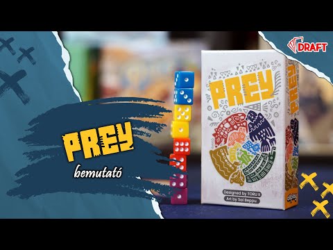 Predator címmel menőbb lett volna  | Prey társasjáték bemutató - :: DRAFT :: Társasjáték vlog