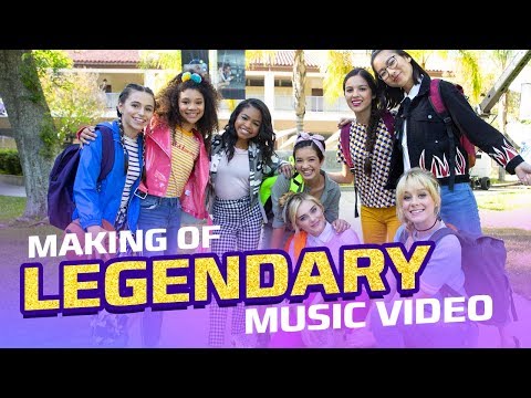 Behind the Scenes of the Legendary Music Video | Disney Channel