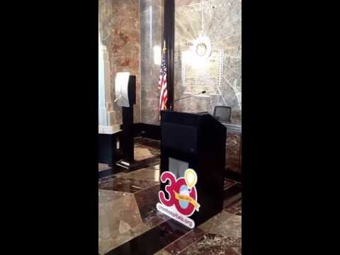 Miss America and Miracle Kids light the Empire State Building on May 29