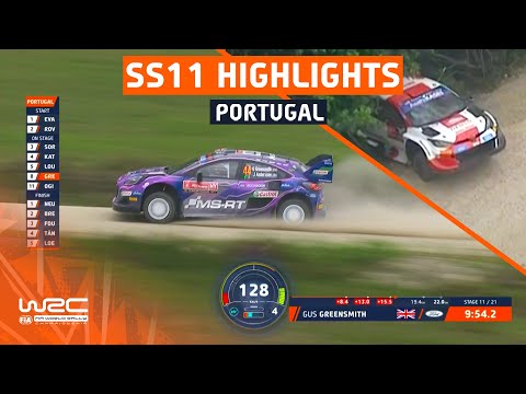 SS11 STAGE HIGHLIGHTS | WRC Vodafone Rally de Portugal 2022