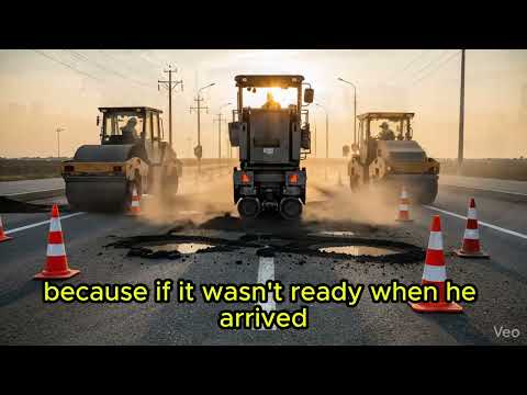 Fixing a Ruined Road in 30 Seconds 😱 #shorts