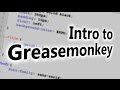 Introduction to Greasemonkey