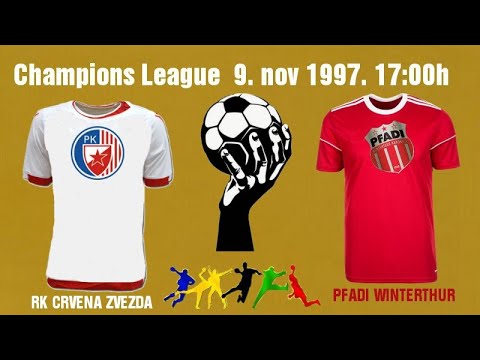 HANDBALL CRVENA ZVEZDA RED STAR BEOGRAD  PFADI WINTERTHUR SWISS RUKOMET