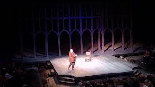 Tom Hanks brings Shakespeare's Falstaff to life on stage in LA video