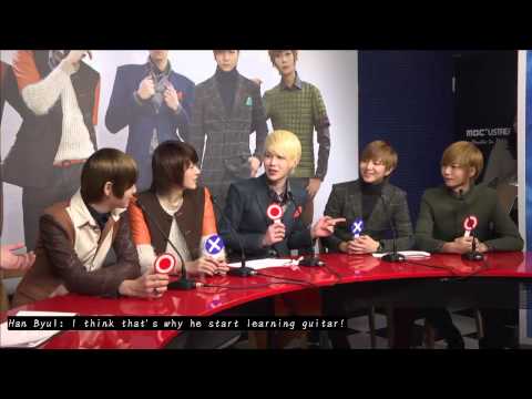 [Eng by H&J] 2012-12-15 Led apple_Interview@MBC USTREAM Studio
