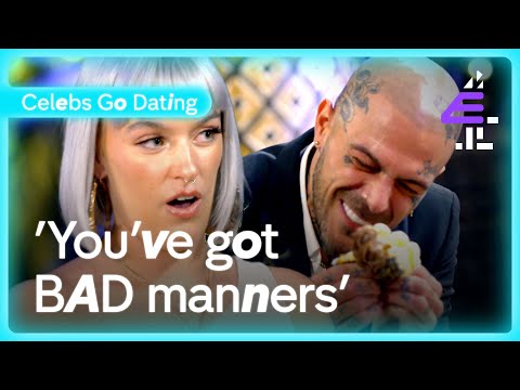 Abz Love's BIZARRE Table Manners | Celebs Go Dating | E4