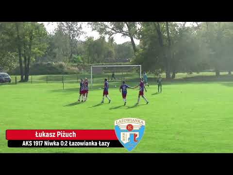AKS 1917 Niwka -  Łazowianka Łazy 2:2 (0:2)