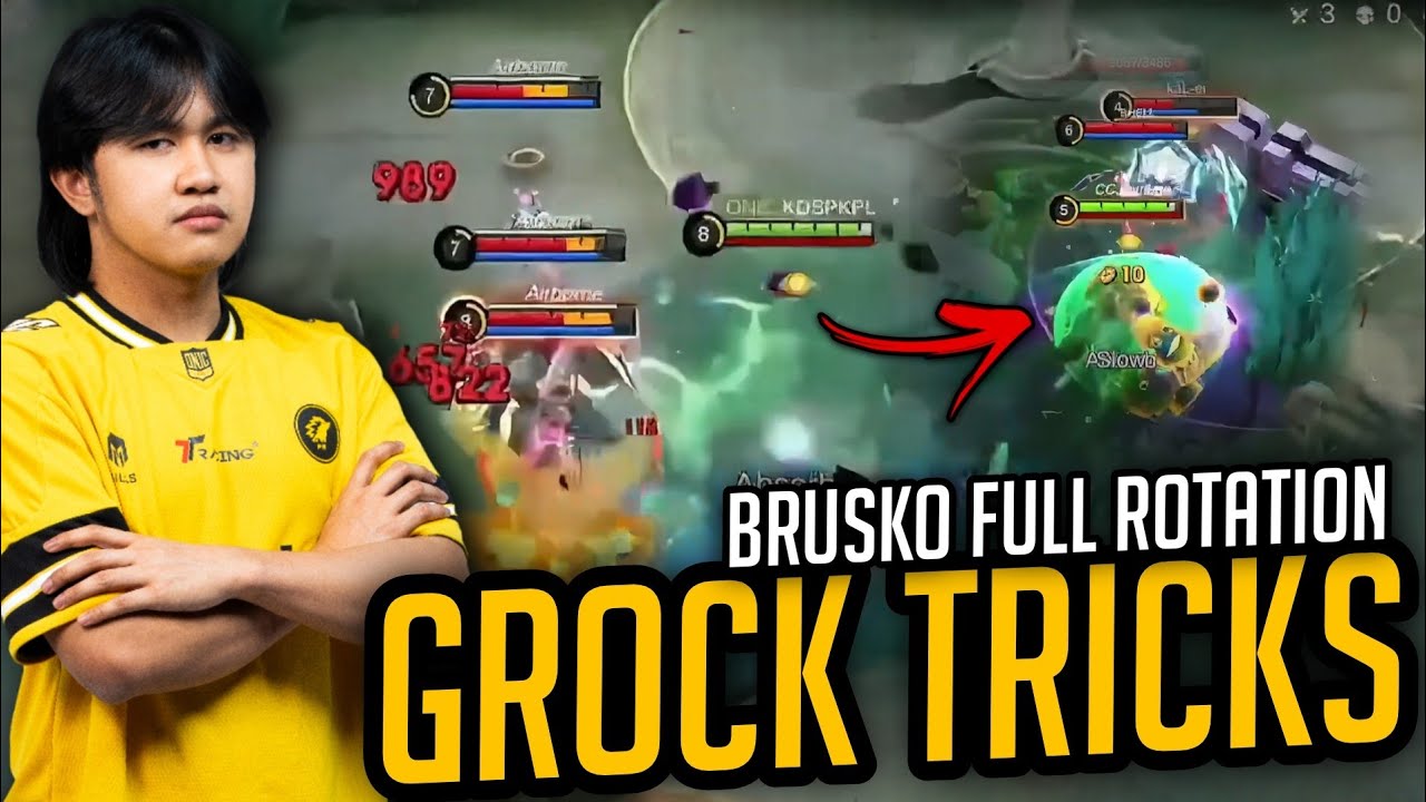 BRUSKO SHOWED NEW TRICKS AND GROCK ROTATION WITH ONIC PH