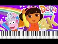 Dora The Explorer Theme Song Sheet Music 4K Tutorial