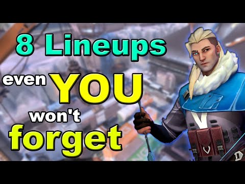 EASY TO REMEMBER Sova lineups  - Valorant Tricks #20