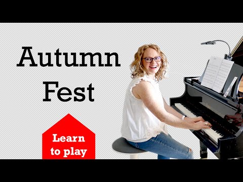 How to play Autumn Fest | page 131 | Bastien Piano for Adults Book 1